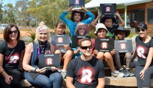 Educational journey: Recognition campaigners enjoy time with Margaret River Independent School students and principal, Wendy Roediger