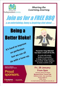 FREE seminar - "Being a Better Bloke" with Greg Mitchell 1
