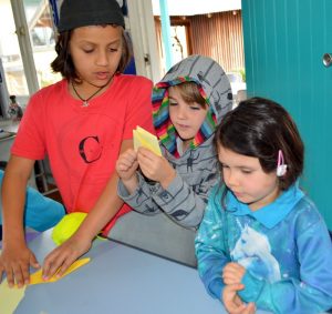 Getting crafty for peace at MRIS! 3