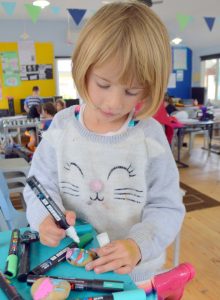 Getting crafty for peace at MRIS! 2