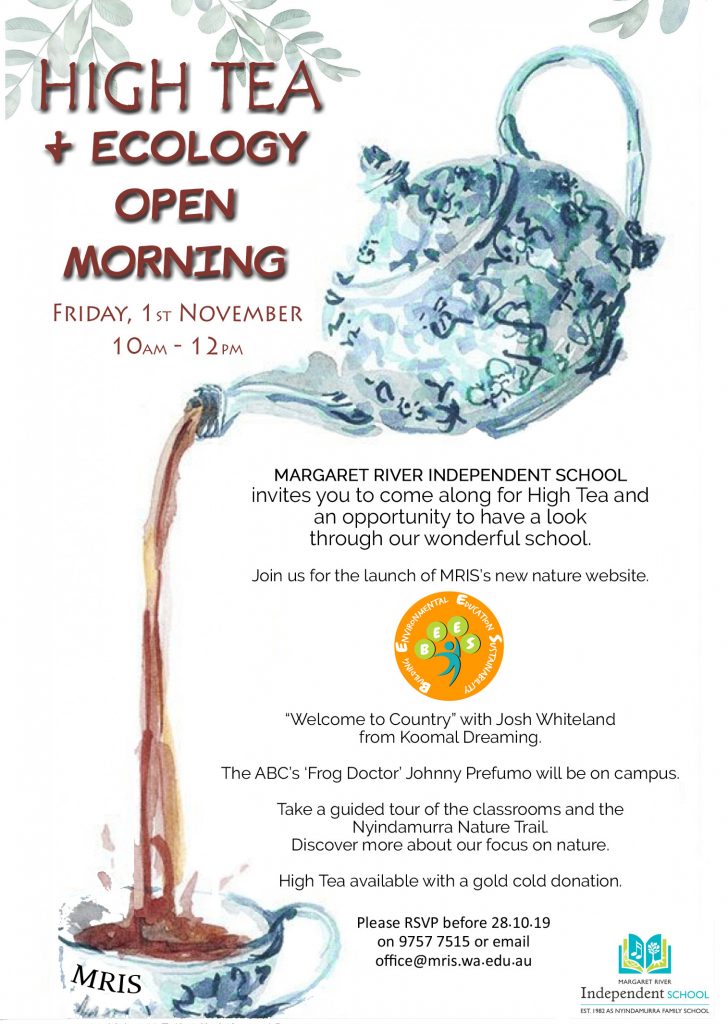 High Tea & Ecology Open Morning 1