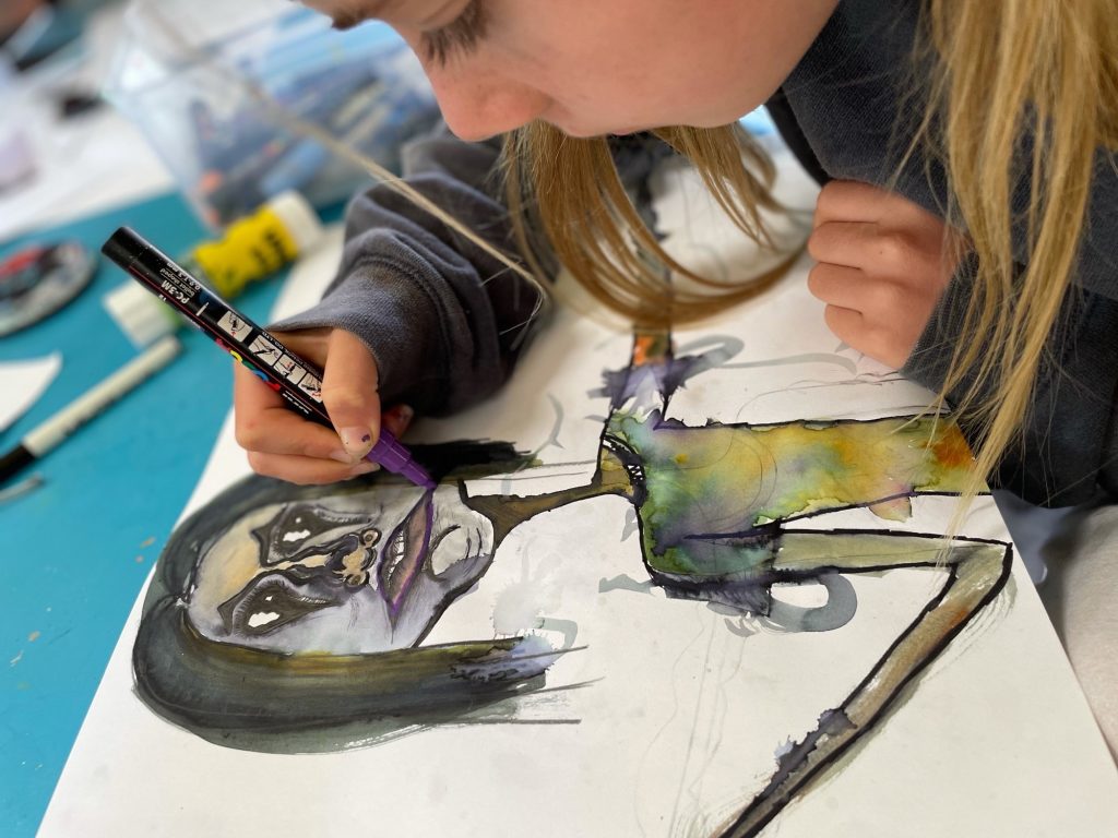 Focusing on self at MRIS! 4