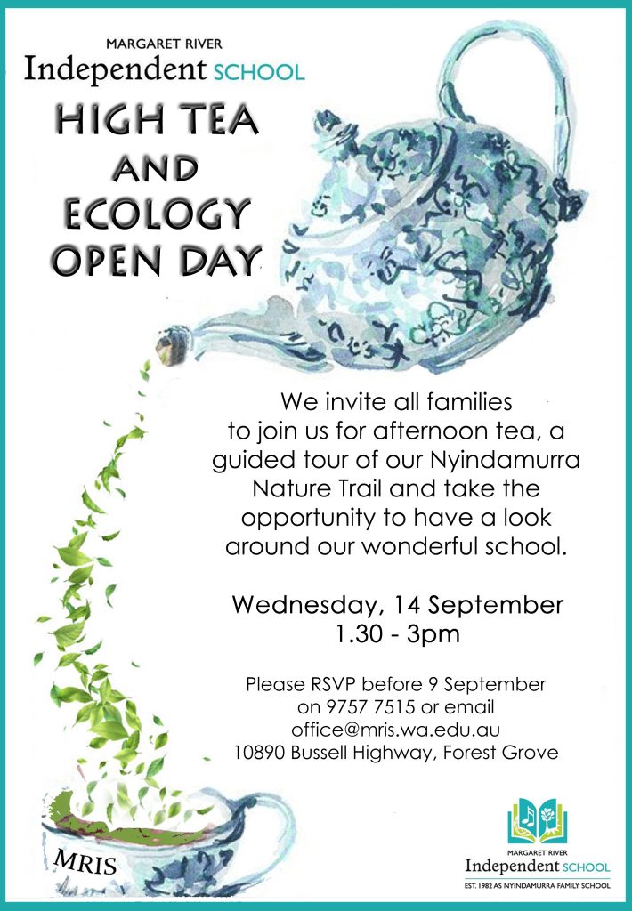 2022 High Tea & Ecology Open Day, Wednesday, September 14 1