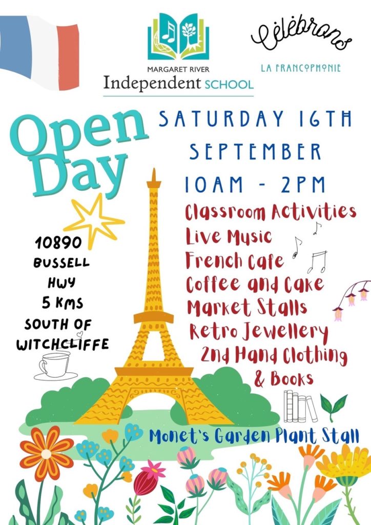 OPEN DAY - Saturday, September 16, 2023 10am-2pm at MRIS: 'Celebrons La Francophonie' 1