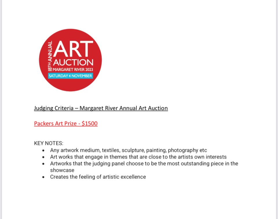 2023 Art Auction Judging Criteria 3