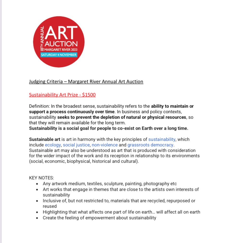 2023 Art Auction Judging Criteria 1