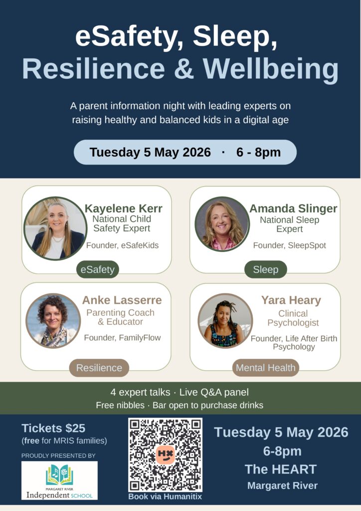Raising Kids in a Digital Age: eSafety, Sleep, Resilience and Wellbeing: Tue 5th May 2026, 6:00 pm 3